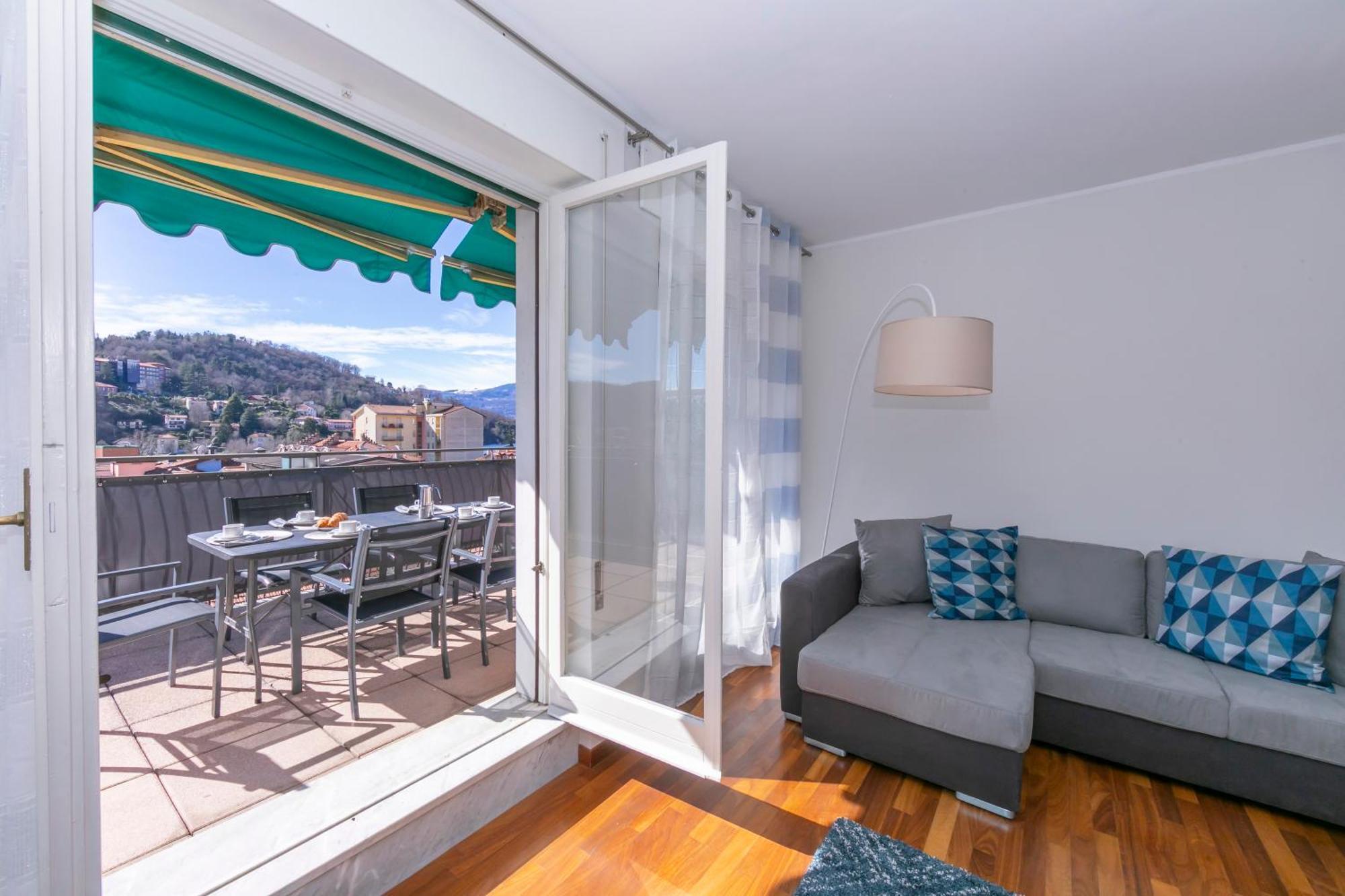 Appartamento Il Golfo Lake View - Happy Rentals Laveno Εξωτερικό φωτογραφία
